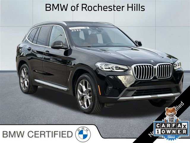 Certified 2022 BMW X3 xDrive30i w/ Premium Package 2 (ZPA)