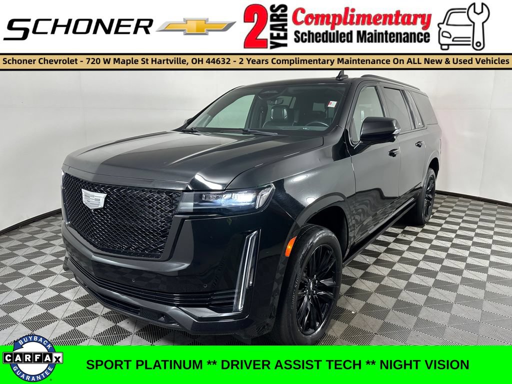 Used 2021 Cadillac Escalade ESV Sport Platinum AWD/4WD image 1