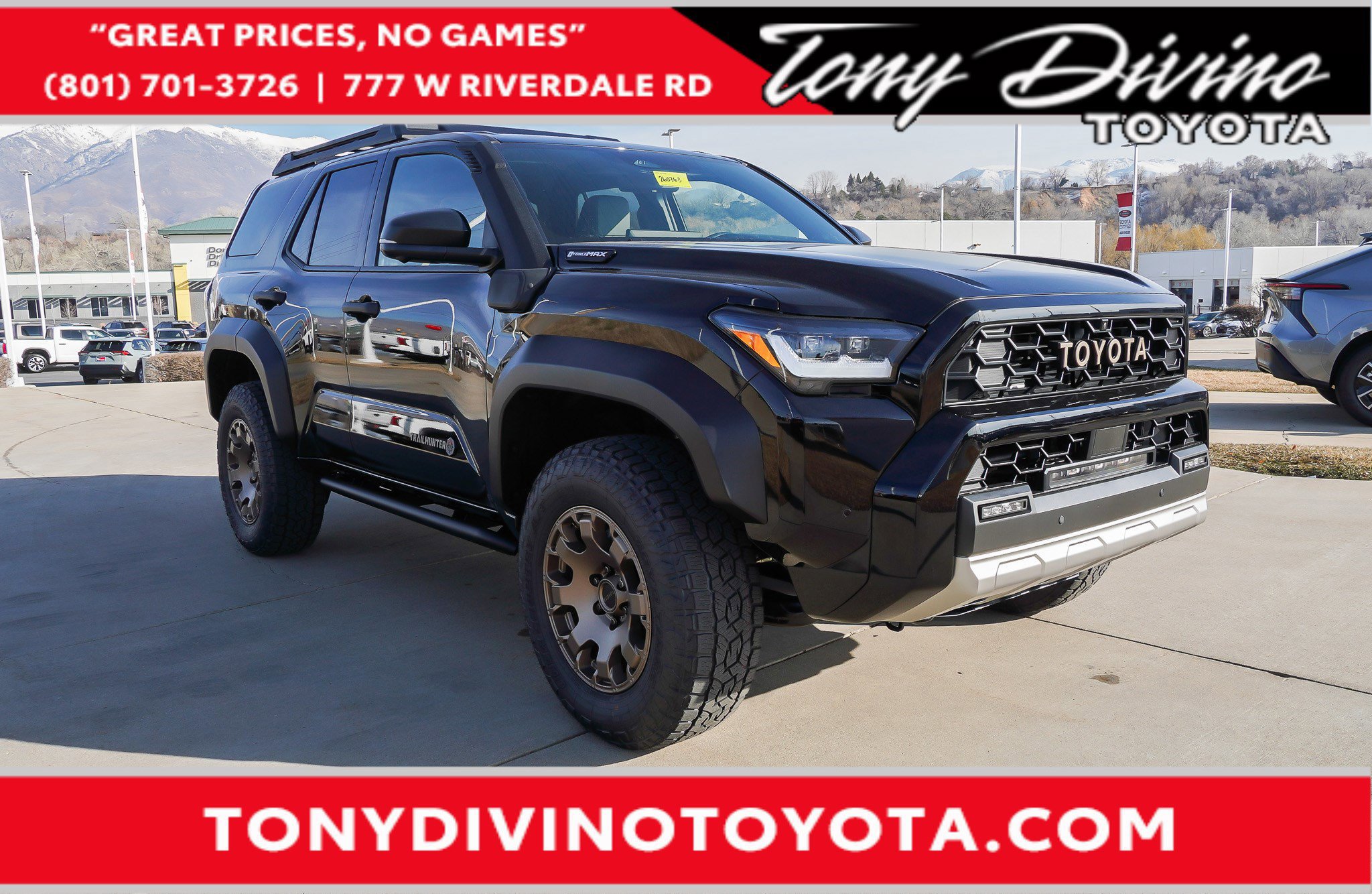 New 2026 Toyota 4Runner Trailhunter