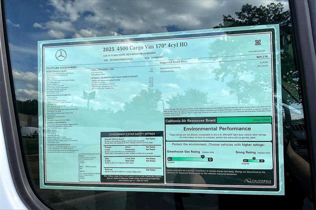 New 2025 Mercedes-Benz Sprinter 4500 image 13