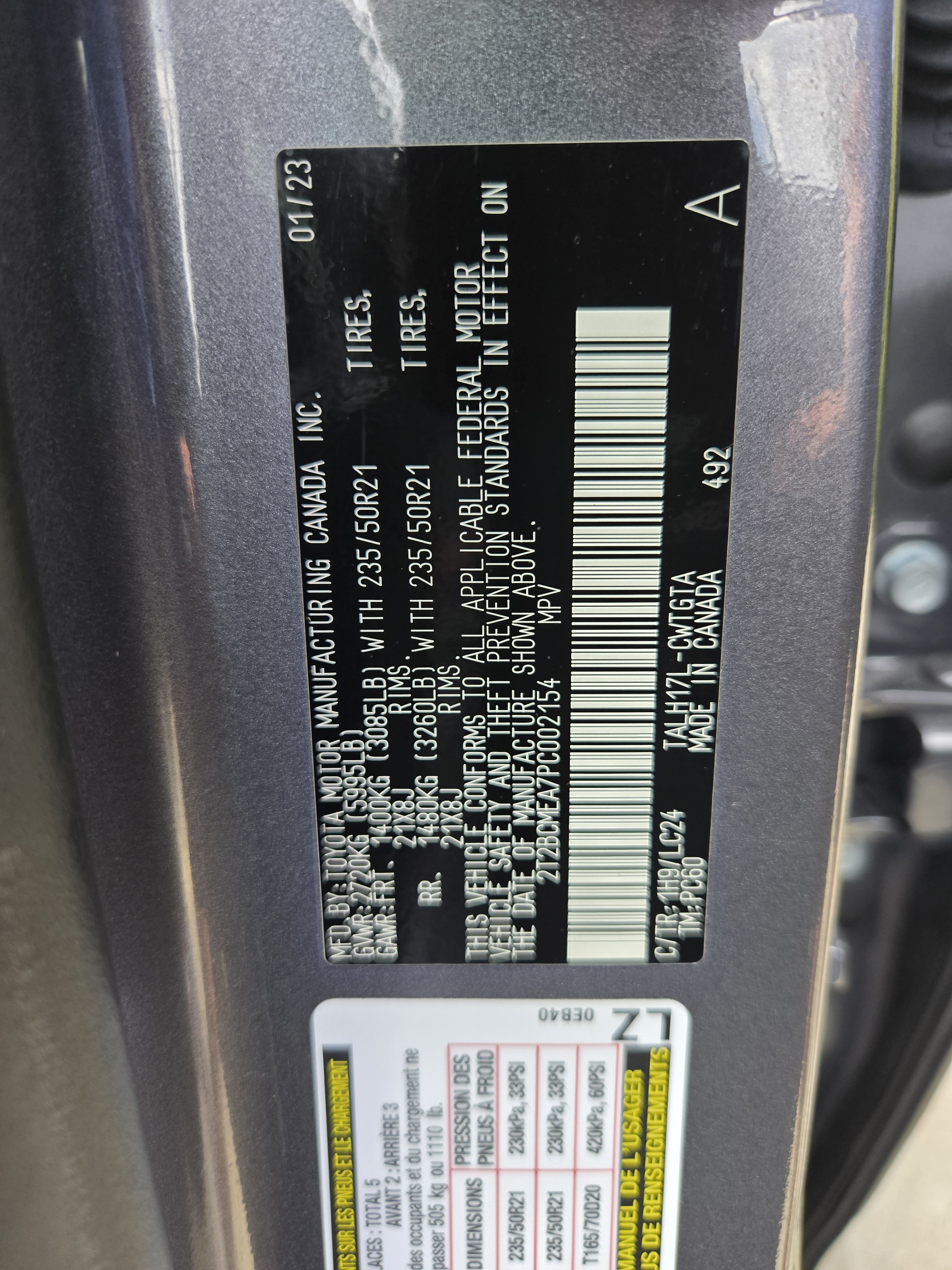 Certified 2023 Lexus RX 500h F Sport w/ Accessory Package (Z1) AWD/4WD image 34