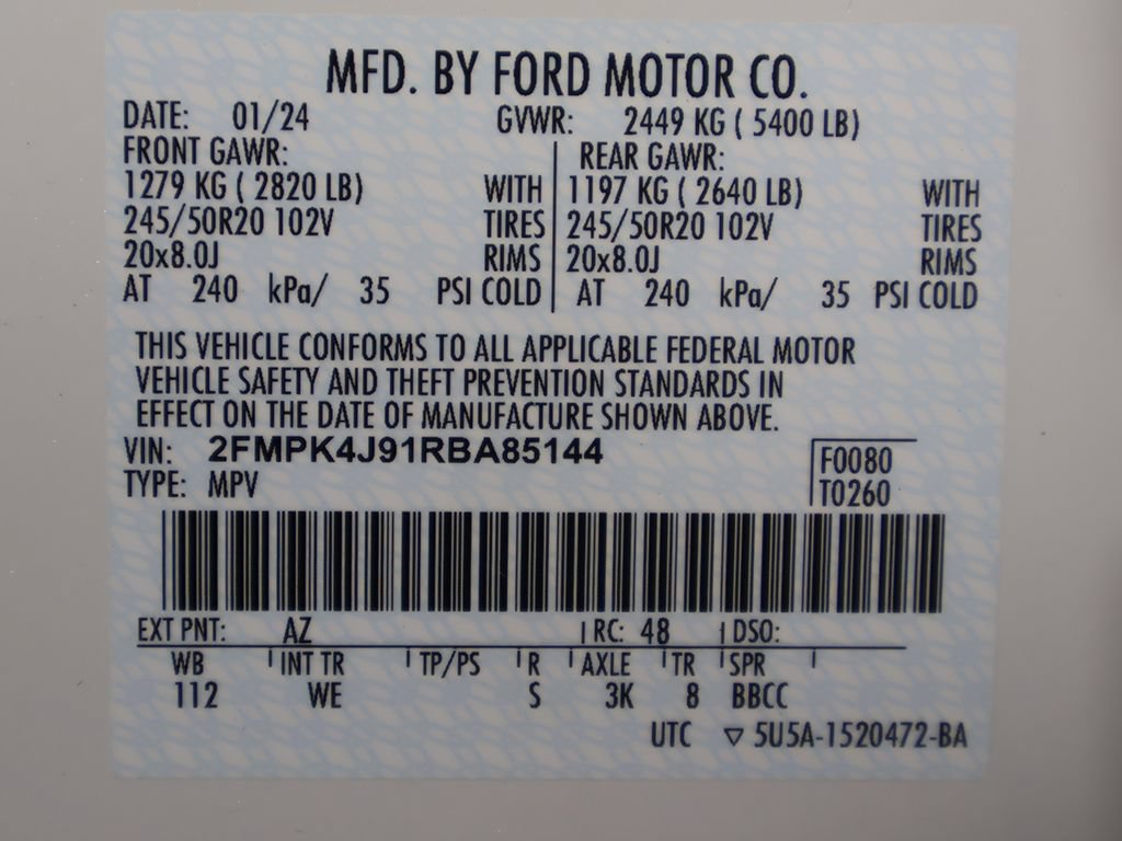 Used 2024 Ford Edge ST-Line AWD/4WD image 45