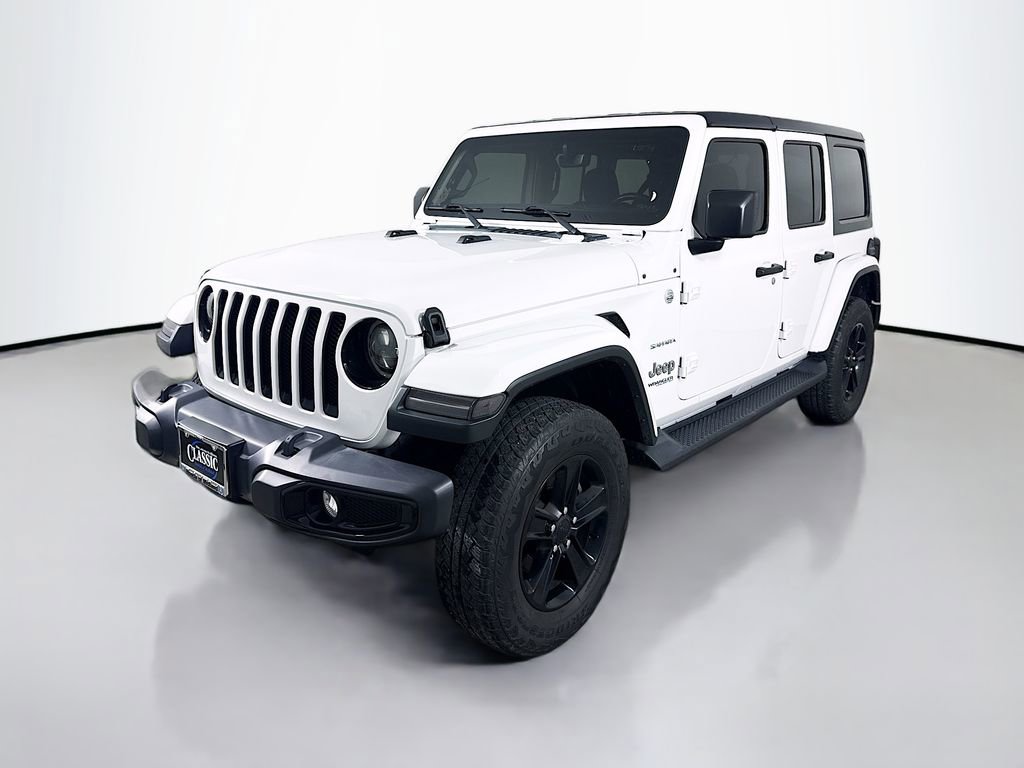 Used 2021 Jeep Wrangler Unlimited Sahara w/ Uconnect 4C Nav & Sound Group image 3