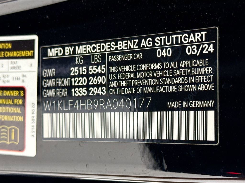 Certified 2024 Mercedes-Benz E 350 4MATIC Sedan image 34
