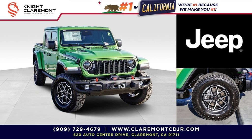 New 2026 Jeep Gladiator Rubicon AWD/4WD image 1