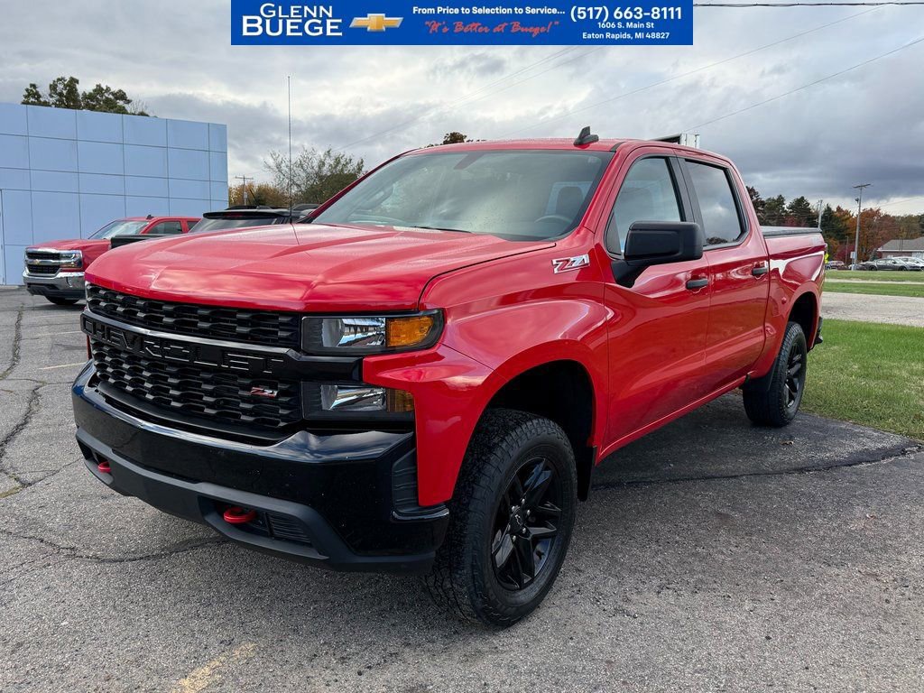 Certified 2019 Chevrolet Silverado 1500 Custom Trail Boss w/ Custom Convenience Package image 1