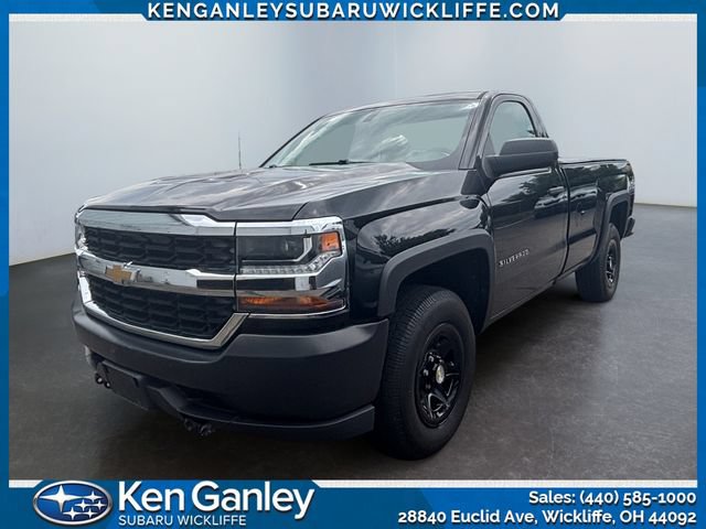 Used 2016 Chevrolet Silverado 1500 W/T w/ Snow Plow Prep Package AWD/4WD image 1