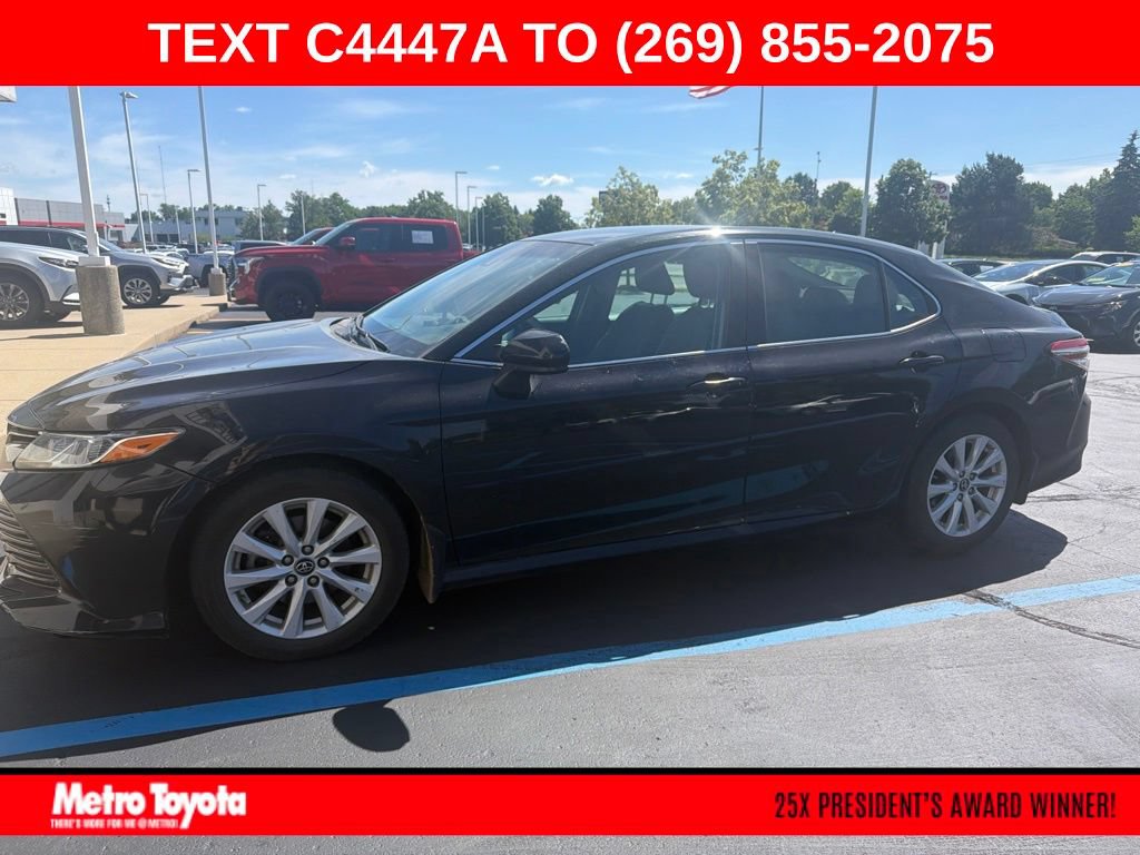 Certified 2019 Toyota Camry LE FWD image 1