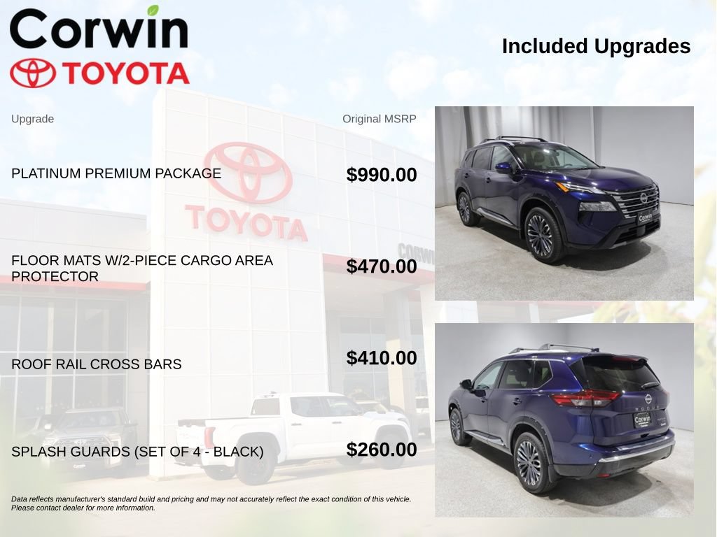 Used 2025 Nissan Rogue Platinum w/ Platinum Premium Package AWD/4WD image 4