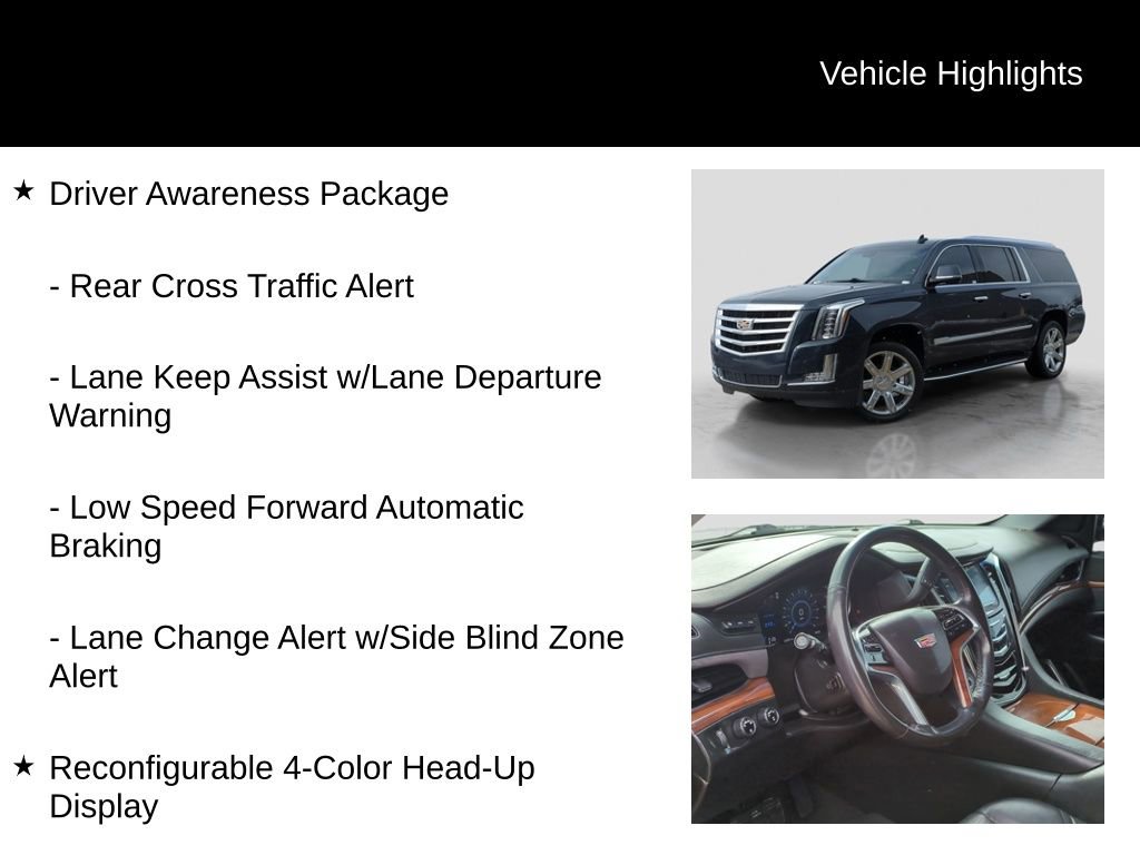 Used 2019 Cadillac Escalade ESV Luxury image 16