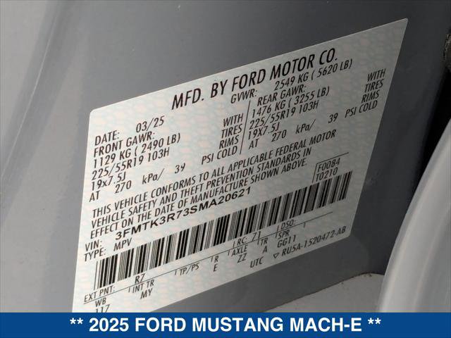 Certified 2025 Ford Mustang Mach-E Premium image 24