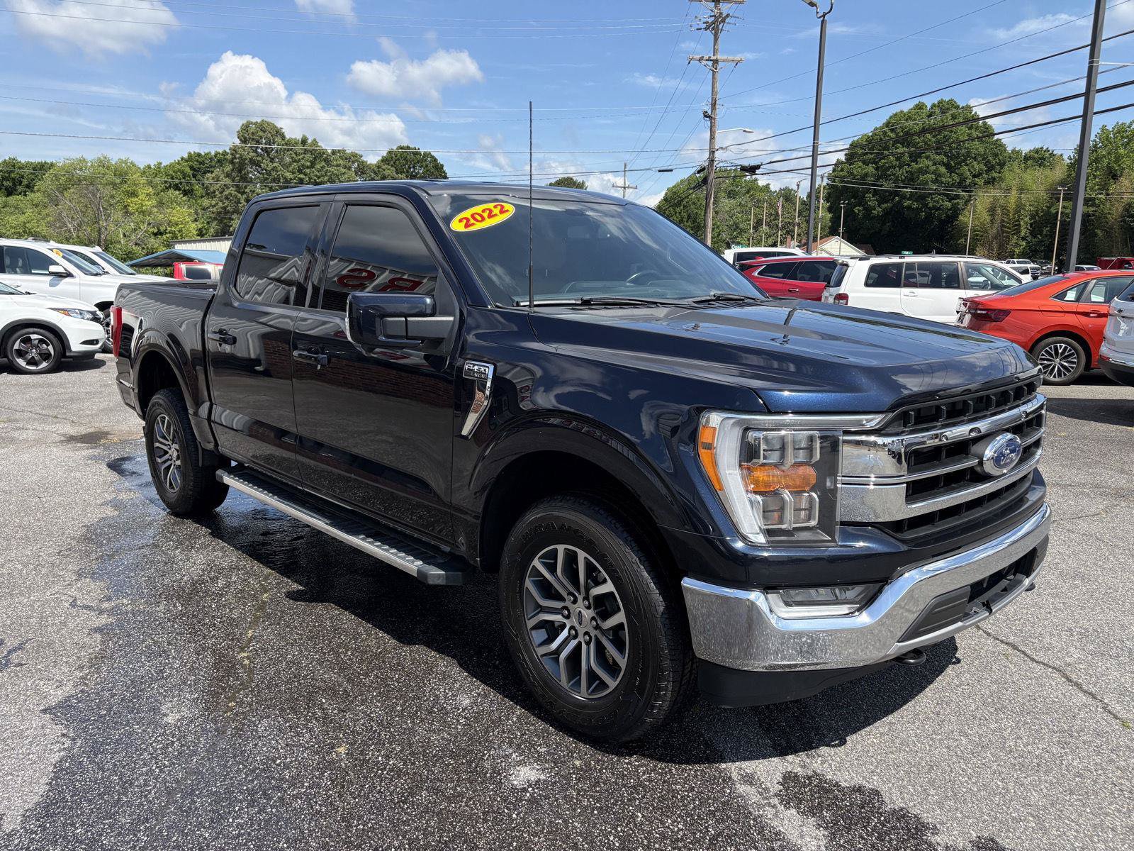Used 2022 Ford F150 Lariat w/ Trailer Tow Package AWD/4WD image 3