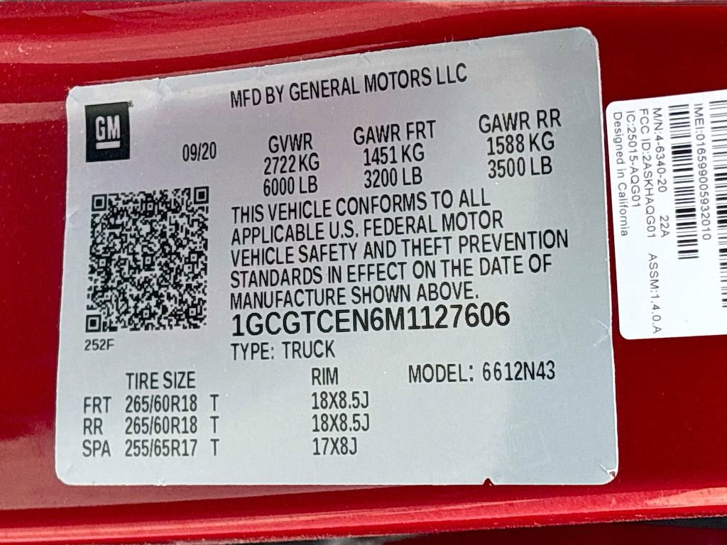 Used 2021 Chevrolet Colorado LT w/ Safety Package image 29