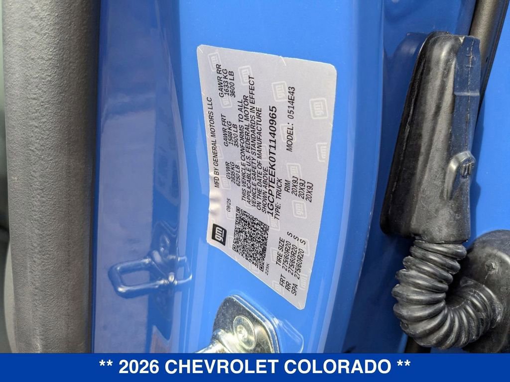 New 2026 Chevrolet Colorado Trail Boss image 42