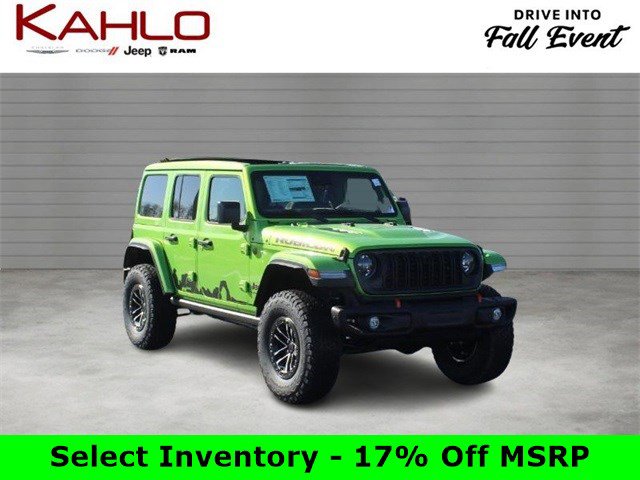 New 2025 Jeep Wrangler Unlimited Rubicon