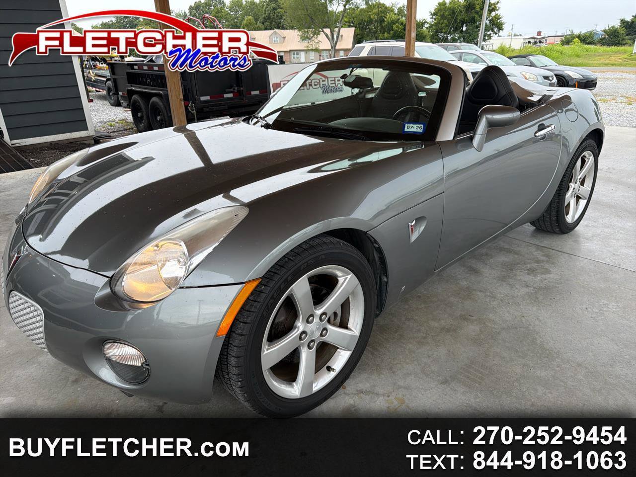 Used 2006 Pontiac Solstice Convertible w/ Premium Package RWD image 1