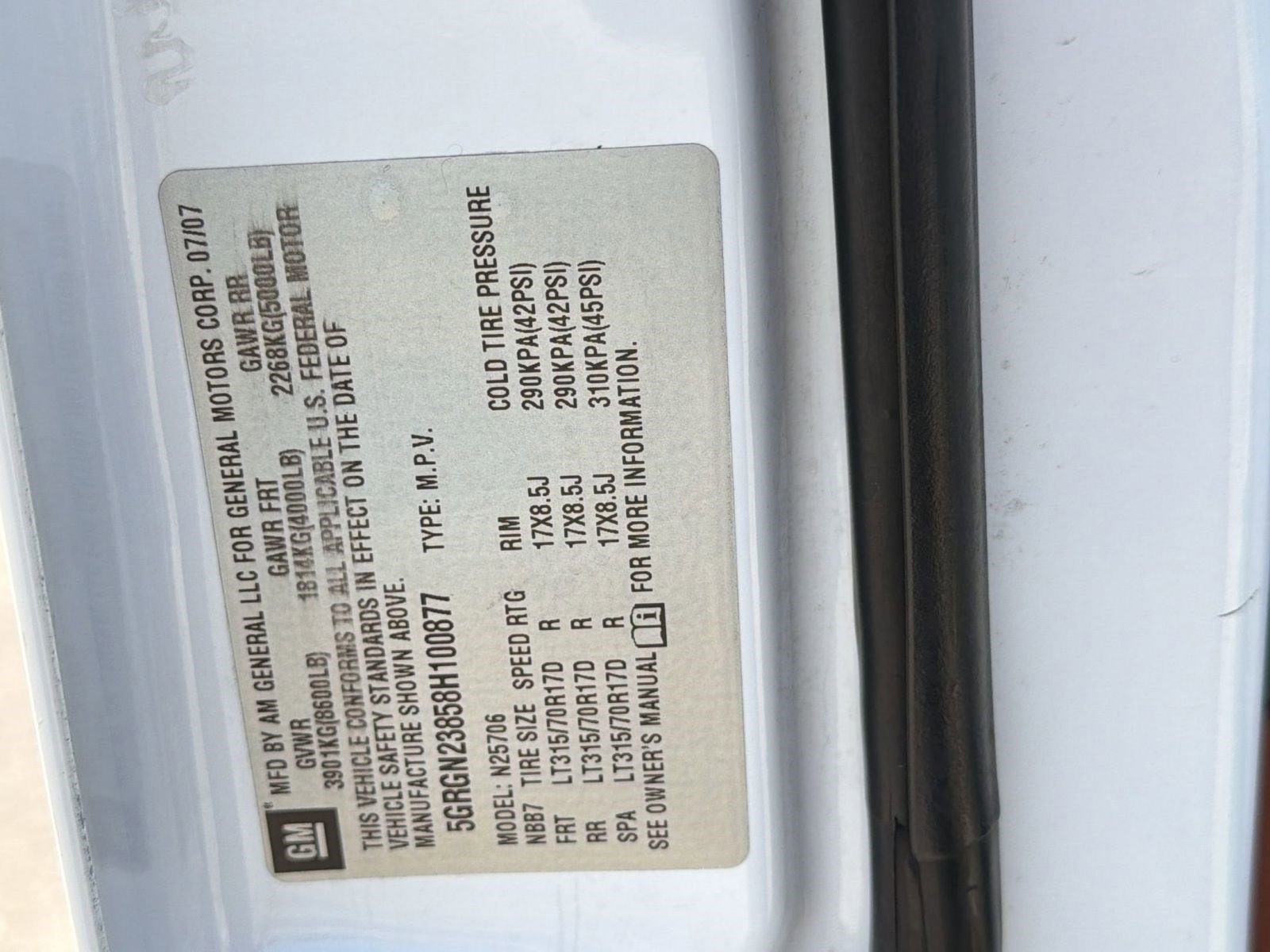 Used 2008 HUMMER H2 image 21