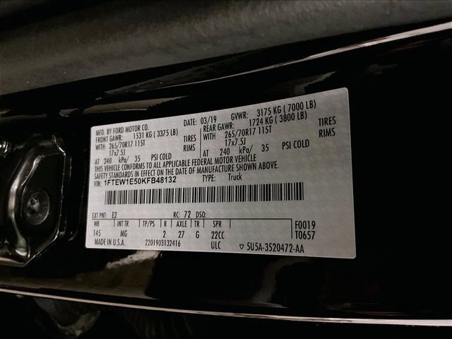 Used 2019 Ford F150 XLT w/ Equipment Group 301A Mid AWD/4WD image 33
