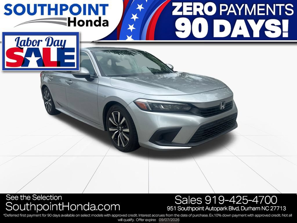 Certified 2022 Honda Civic EX