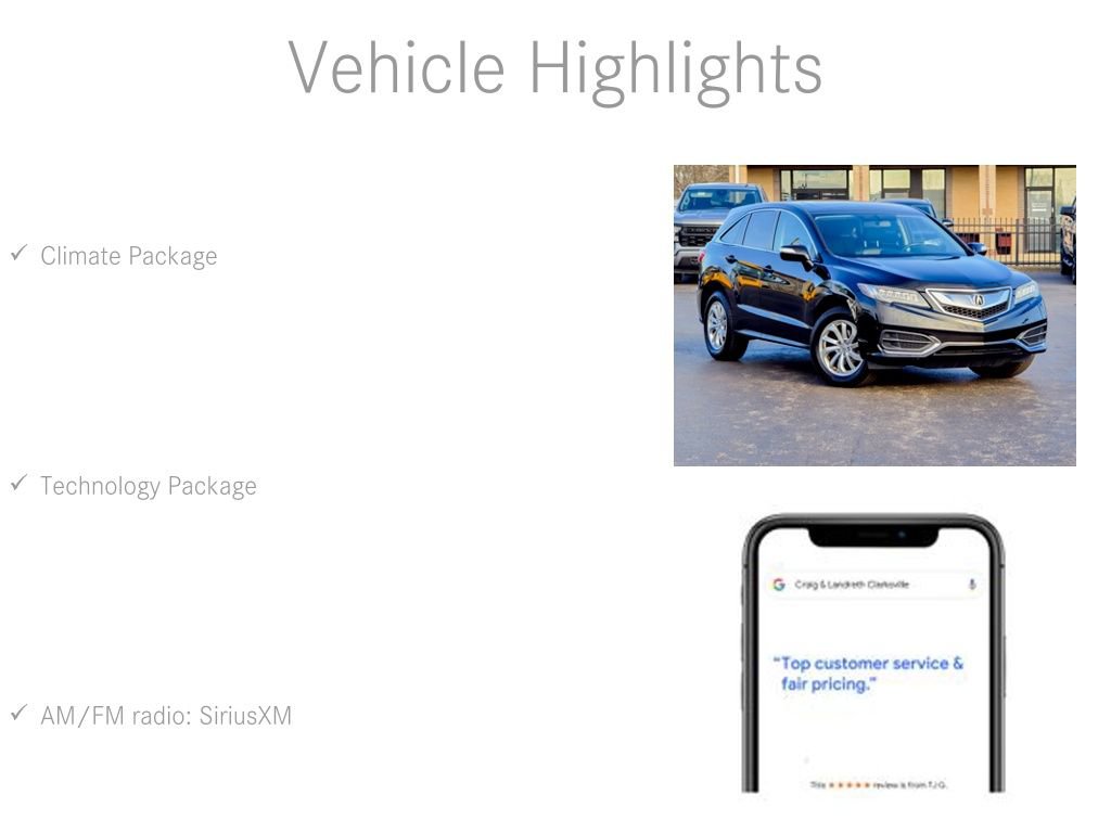 Used 2017 Acura RDX AWD image 6