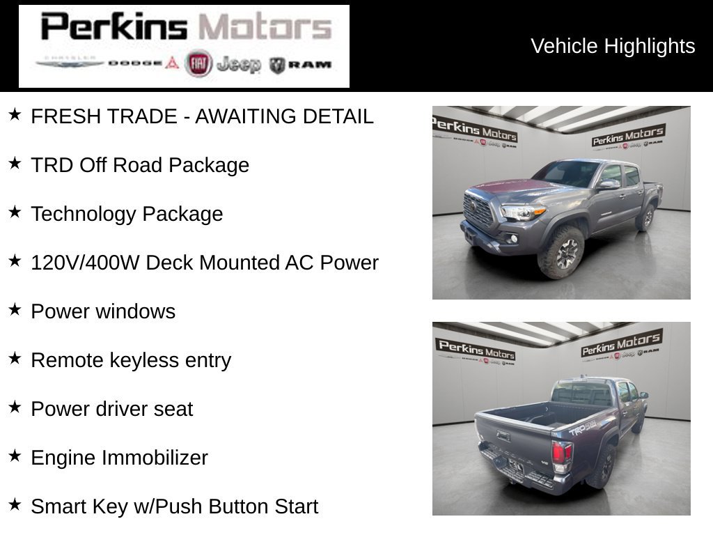 Used 2020 Toyota Tacoma TRD Off-Road w/ Technology Package AWD/4WD image 7