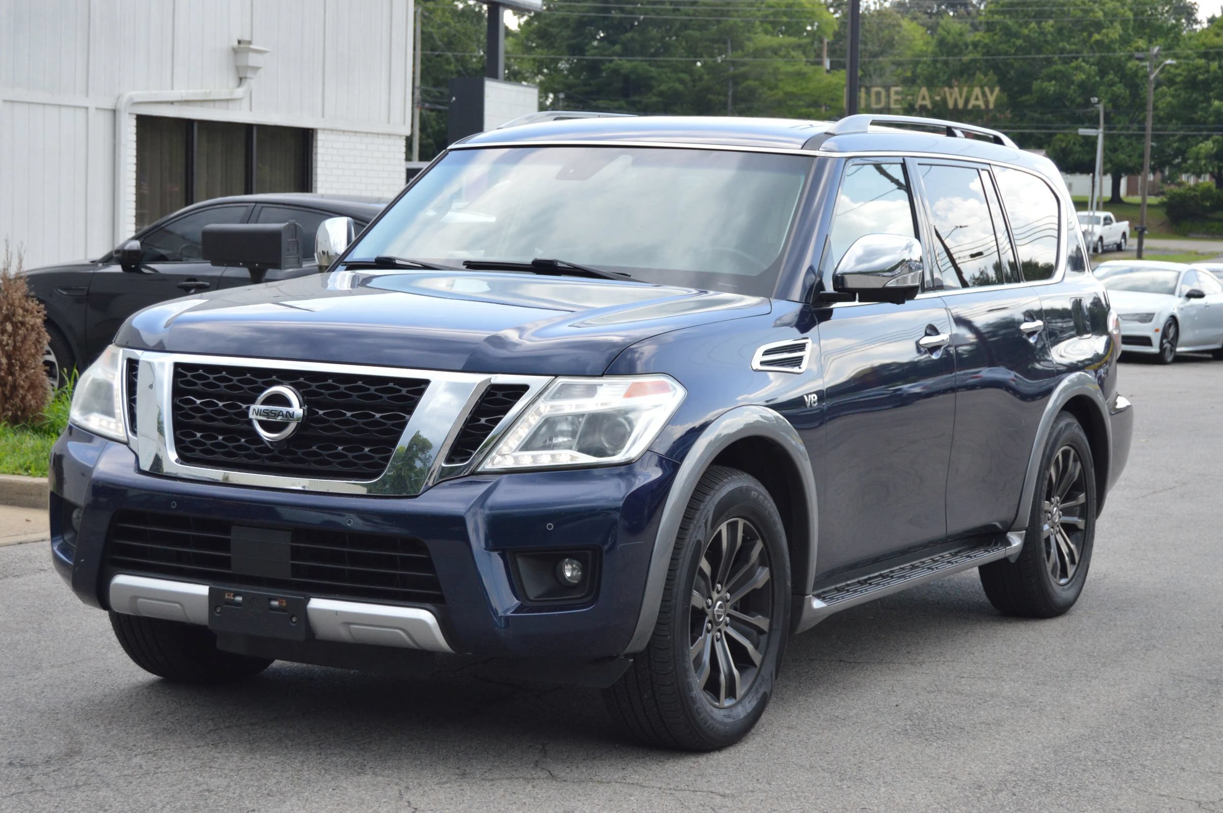 Used 2017 Nissan Armada Platinum w/ Captain Seat Package AWD/4WD image 1