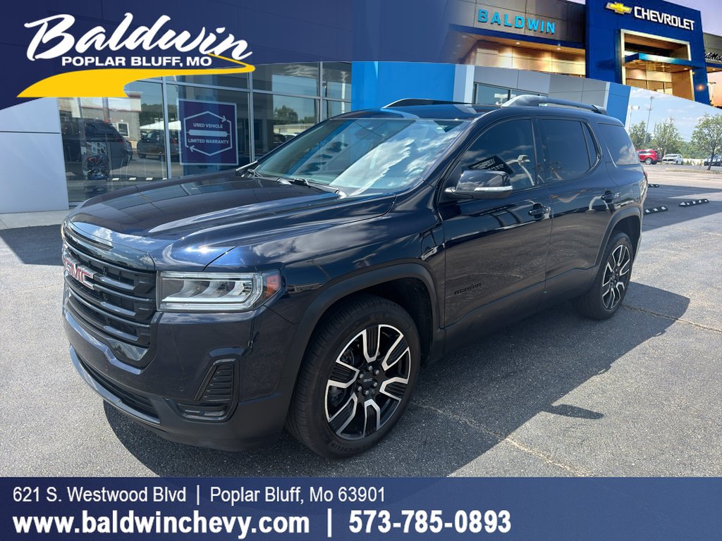 Used 2021 GMC Acadia SLE w/ Driver Convenience Package FWD image 1
