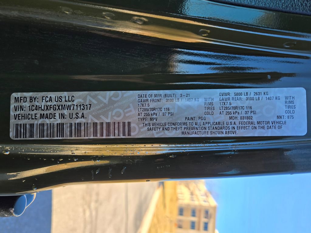 Used 2021 Jeep Wrangler Unlimited Rubicon image 34