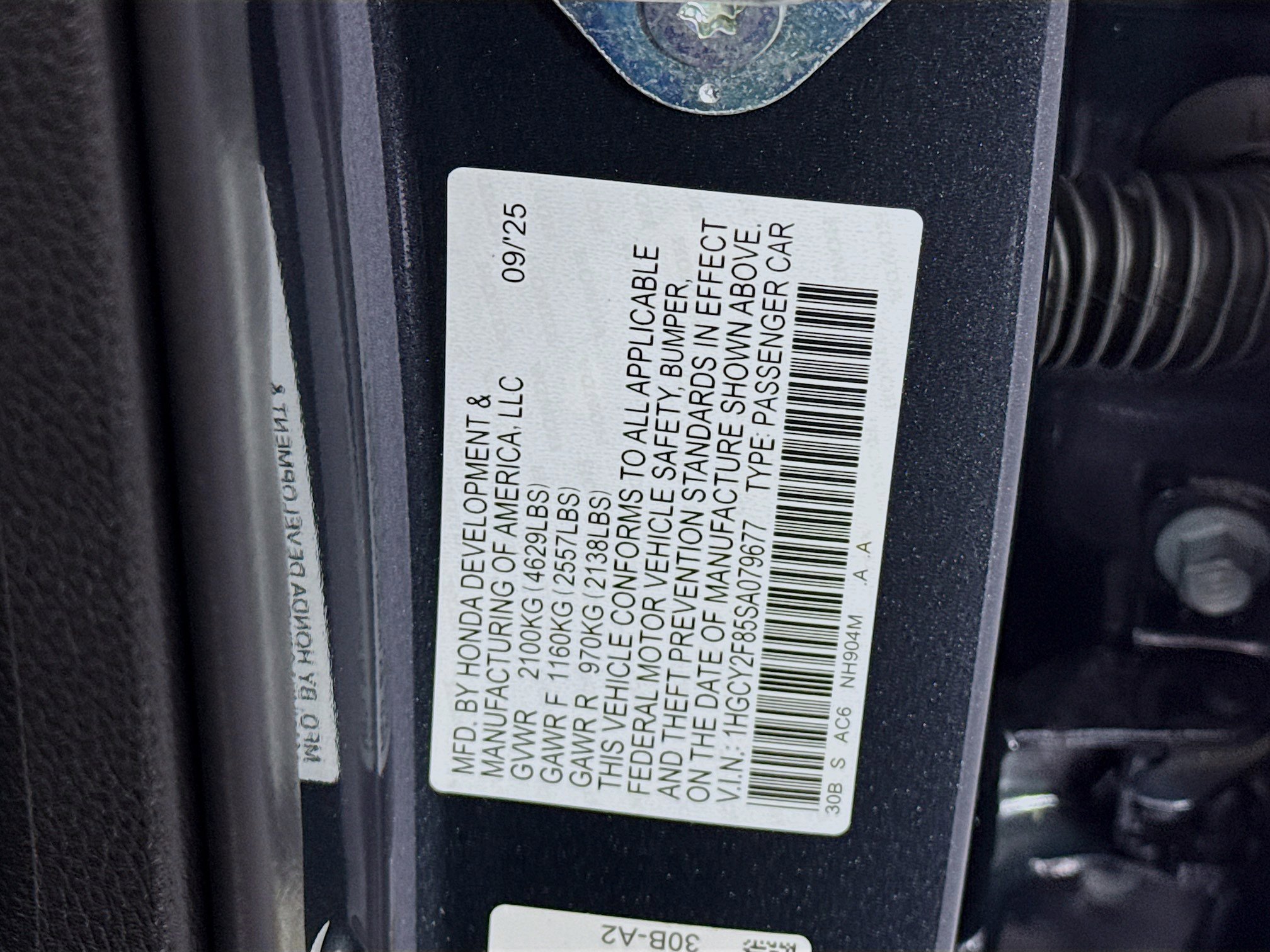 New 2025 Honda Accord Touring image 34