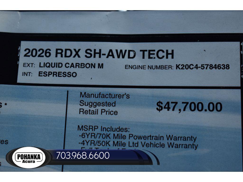 New 2026 Acura RDX w/ Technology Package image 40