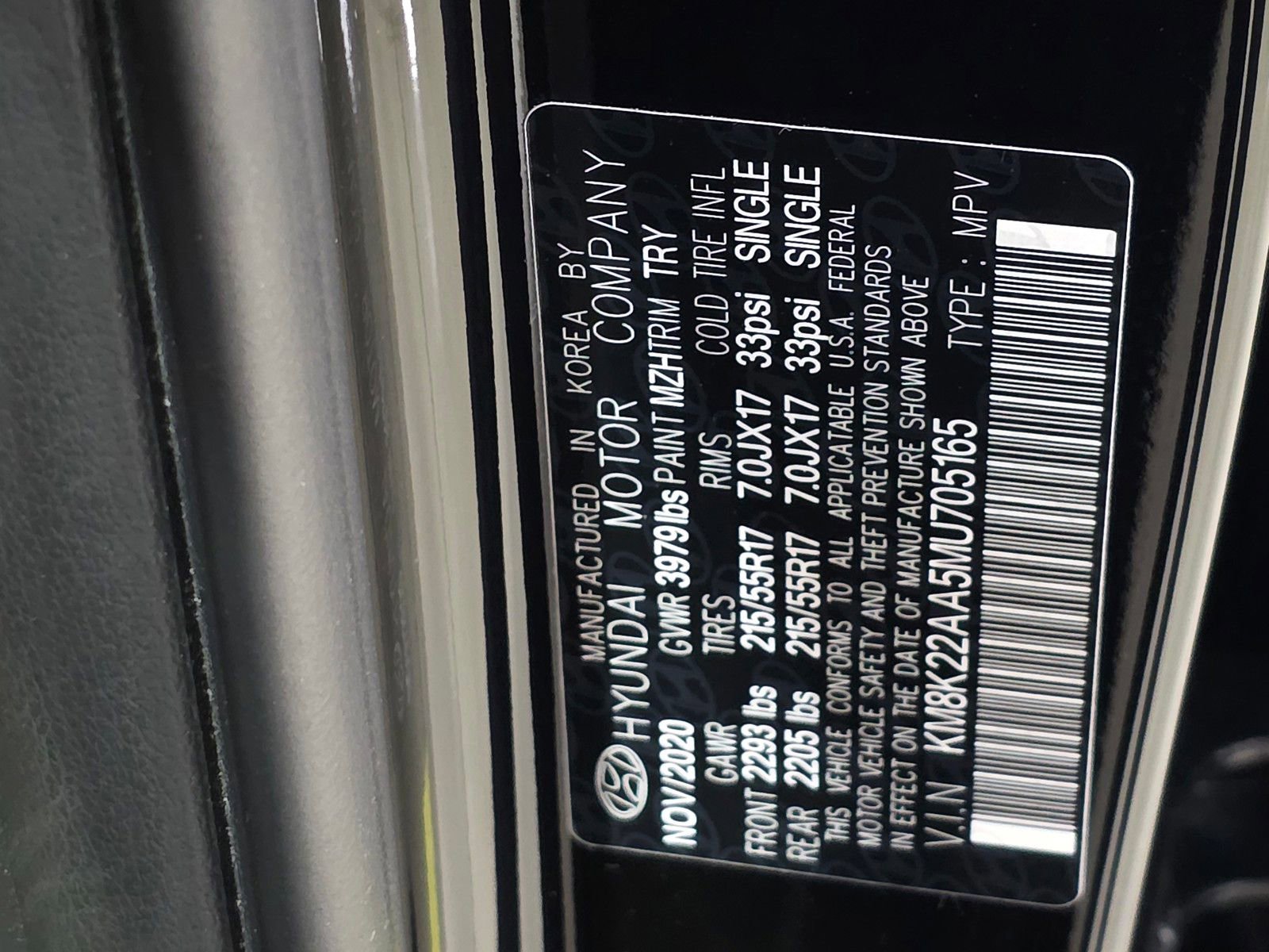 Certified 2021 Hyundai Kona SEL w/ Cargo Package image 33