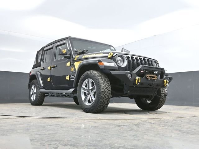 Used 2021 Jeep Wrangler Unlimited Sahara w/ Uconnect 4C Nav & Sound Group image 42