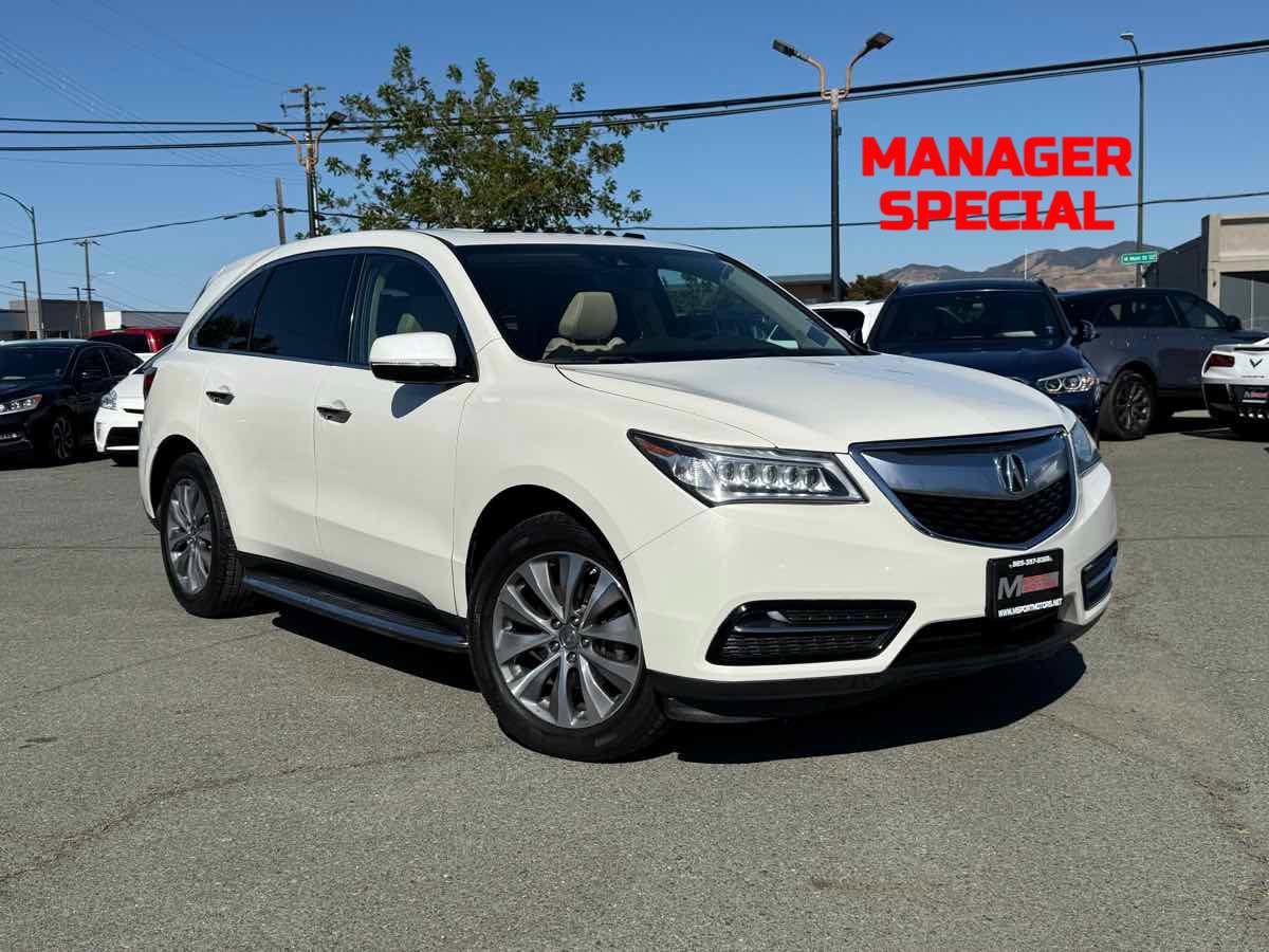 Used 2016 Acura MDX SH-AWD w/ Tech & Entertainment