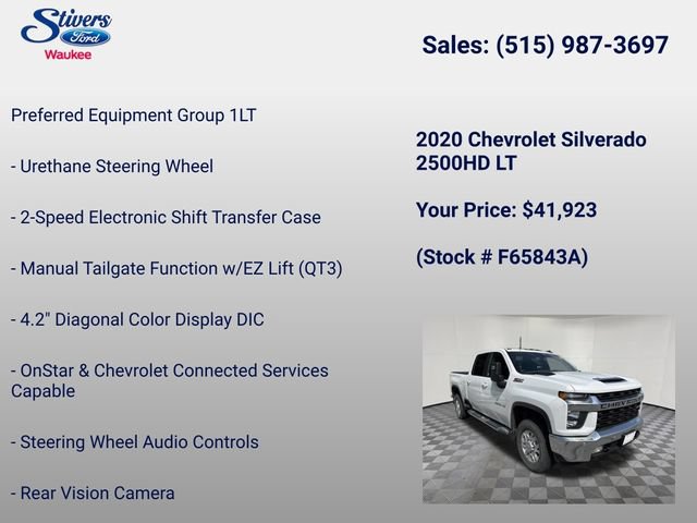 Used 2020 Chevrolet Silverado 2500 LT w/ All Star Edition AWD/4WD image 25