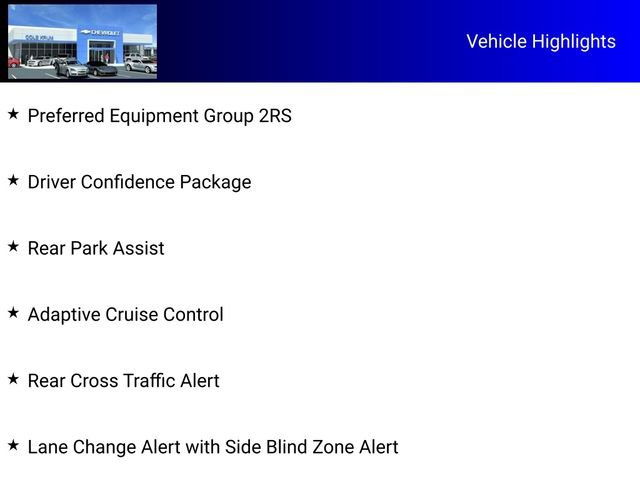 New 2026 Chevrolet Trax RS w/ Driver Confidence Package image 3