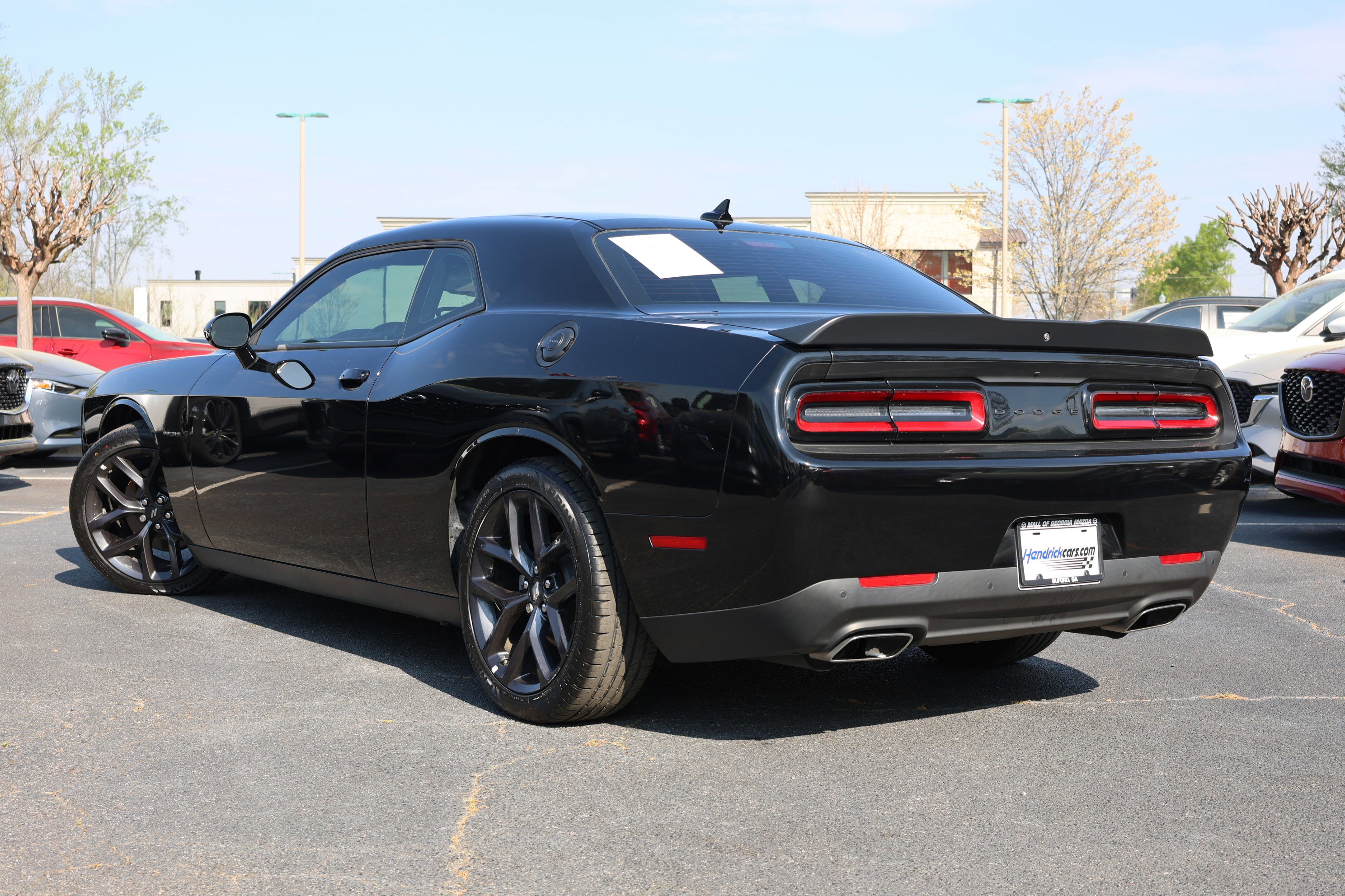 Used 2022 Dodge Challenger R/T w/ Blacktop Package RWD image 3