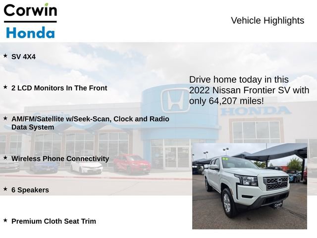 Used 2022 Nissan Frontier SV image 6