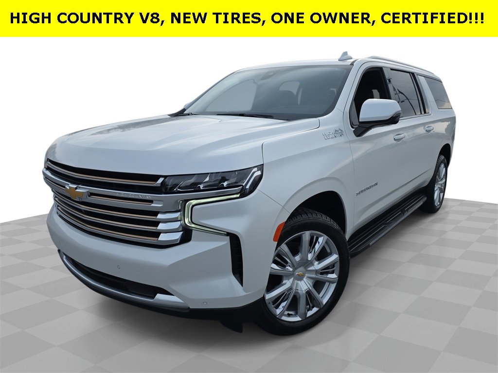 Used 2021 Chevrolet Suburban High Country image 1