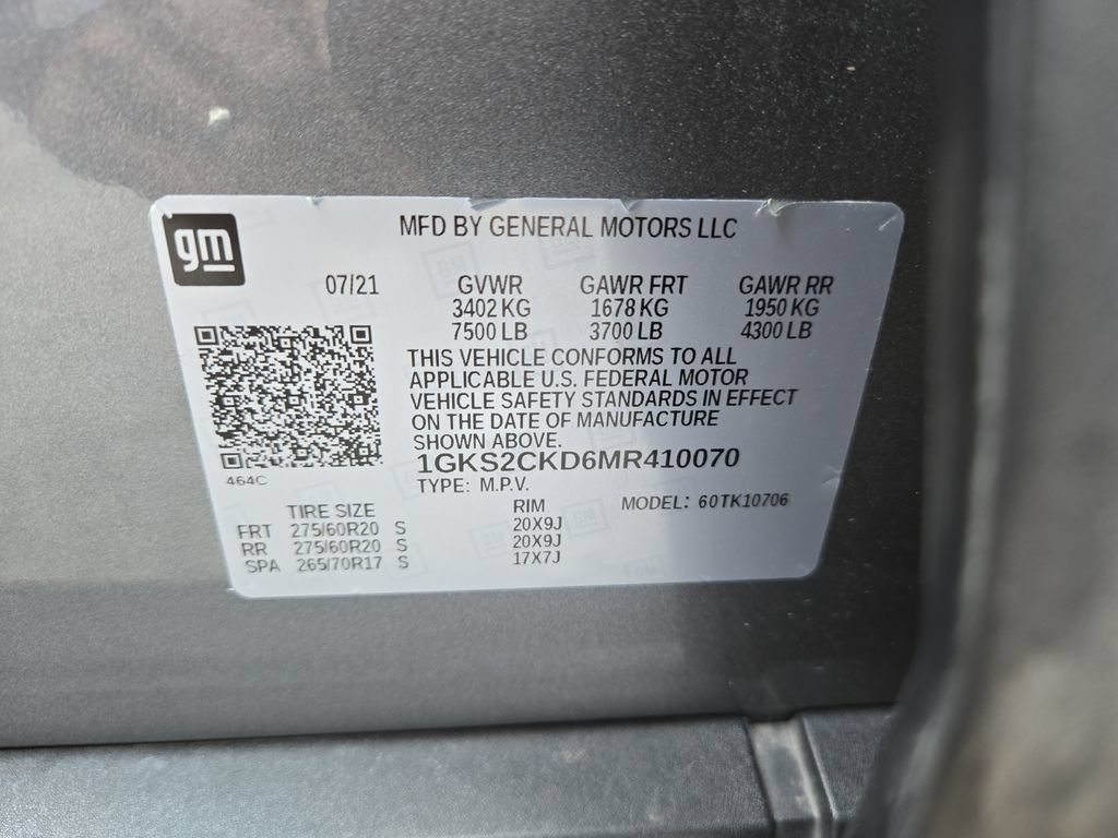 Used 2021 GMC Yukon AT4 w/ AT4 Premium Package AWD/4WD image 31