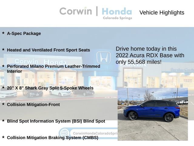 Used 2022 Acura RDX A-Spec image 6