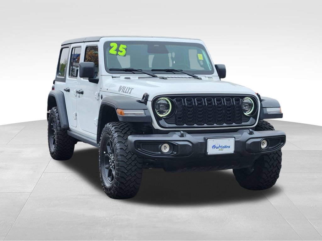 Used 2025 Jeep Wrangler Unlimited Sport AWD/4WD image 3