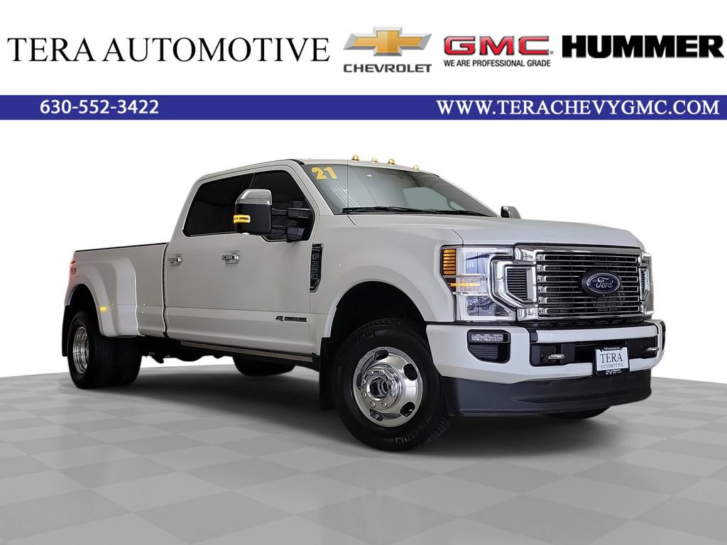 Used 2021 Ford F350 Platinum AWD/4WD image 1