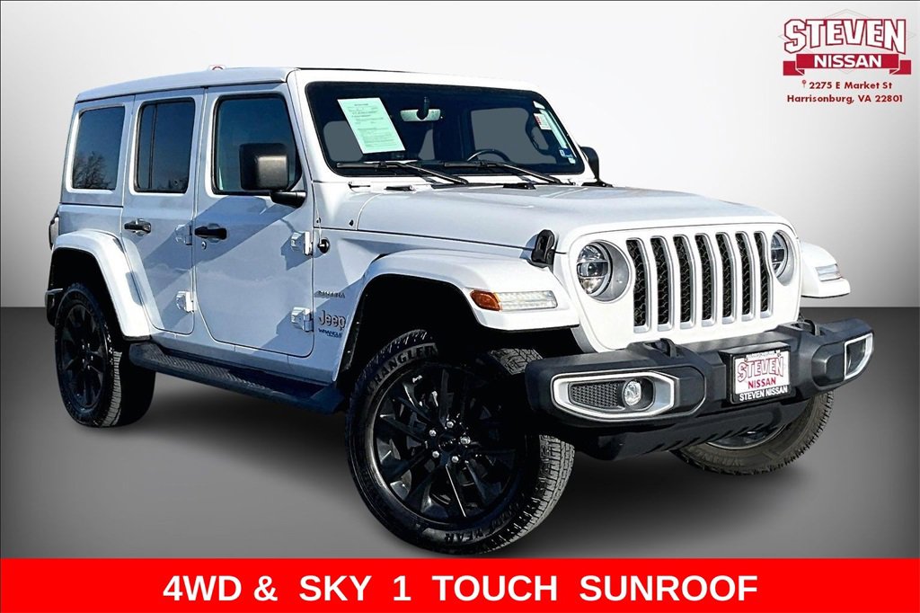 Used 2021 Jeep Wrangler Unlimited Sahara 4xe w/ Cold Weather Group