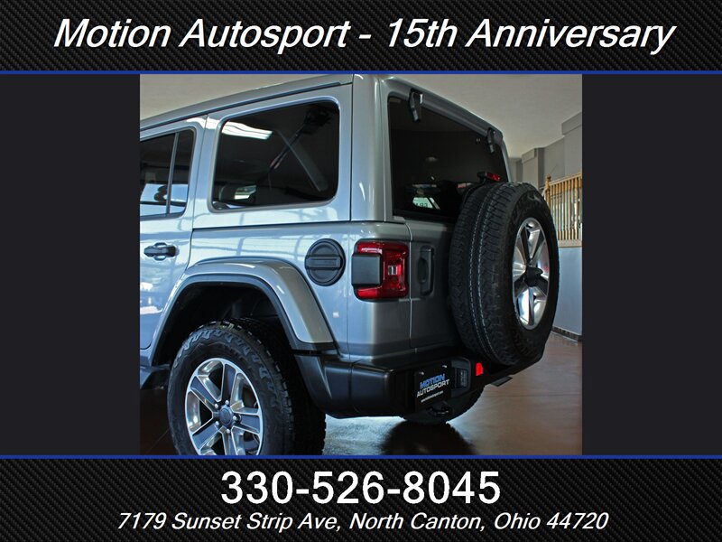 Used 2021 Jeep Wrangler Unlimited Sahara w/ LED Lighting Group AWD/4WD image 9