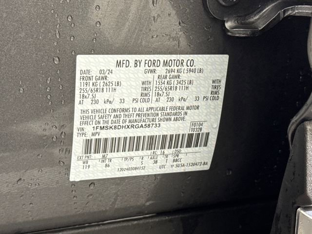 Used 2024 Ford Explorer XLT image 33