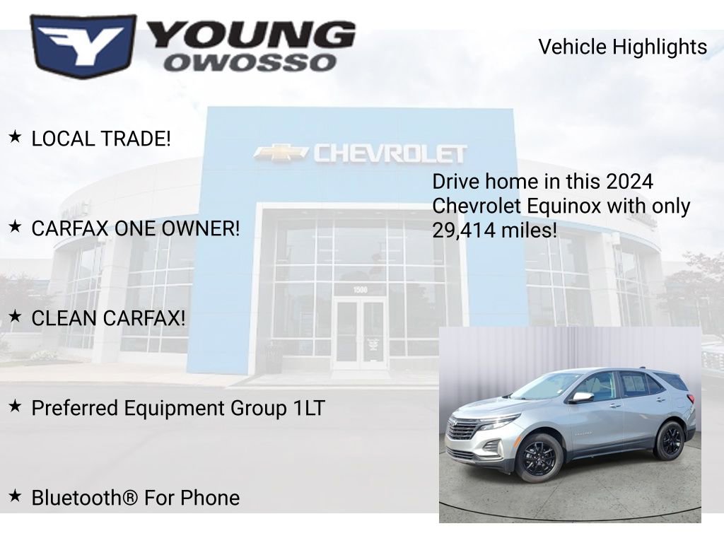 Certified 2024 Chevrolet Equinox LT FWD image 7