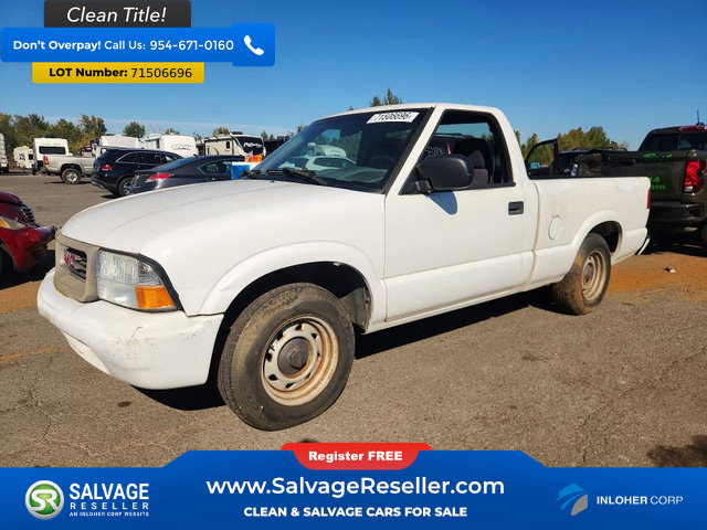 Used 2003 GMC Sonoma SL w/ Convenience Package RWD image 1