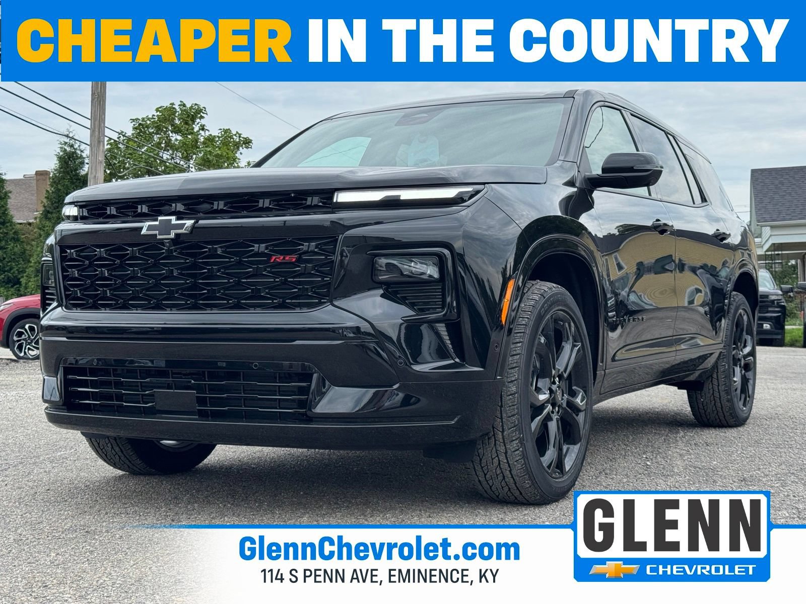 New 2027 Chevrolet Traverse RS