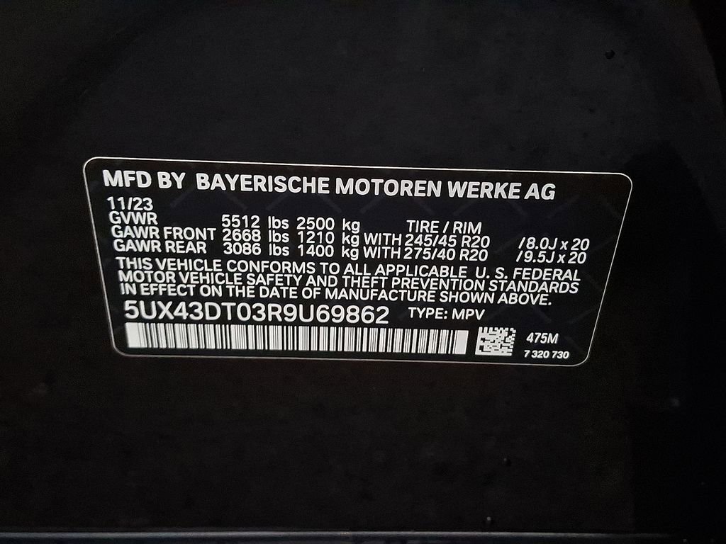 Certified 2024 BMW X4 M40i w/ Premium Package image 19