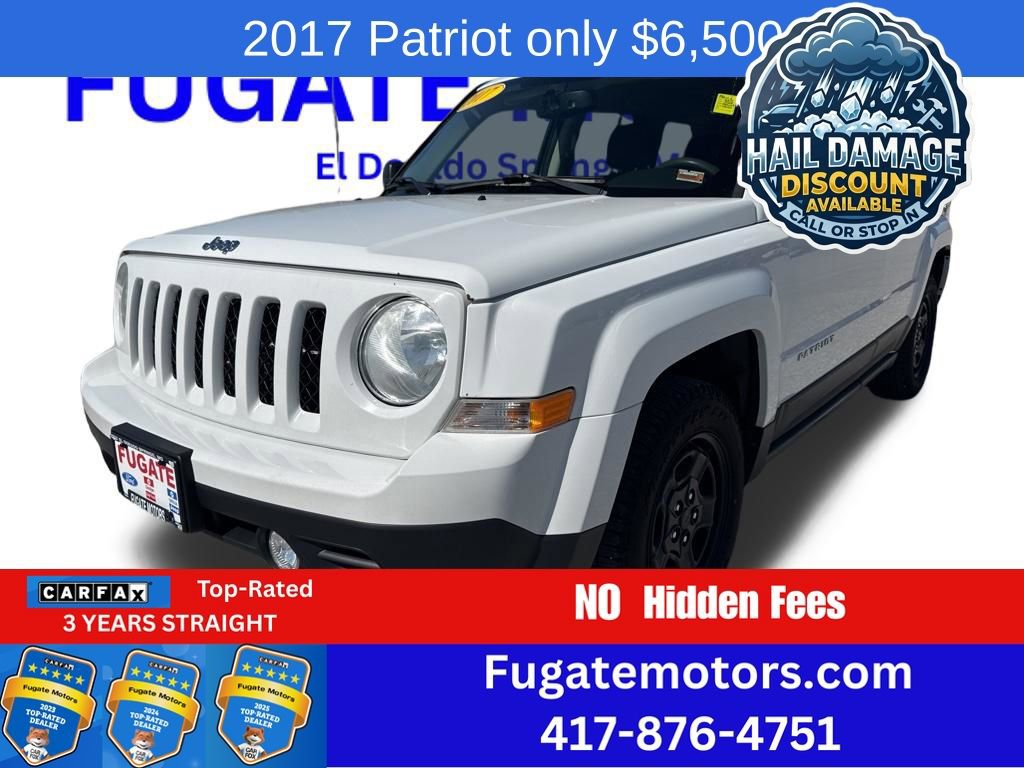 Used 2017 Jeep Patriot Sport w/ Power Value Group FWD image 1